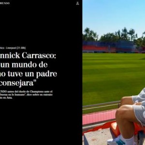 卡拉斯科：中超踢马竞不知会输多少 那两年没浪费